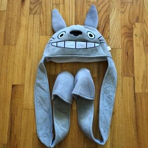 Totoro Hoodie and gloves